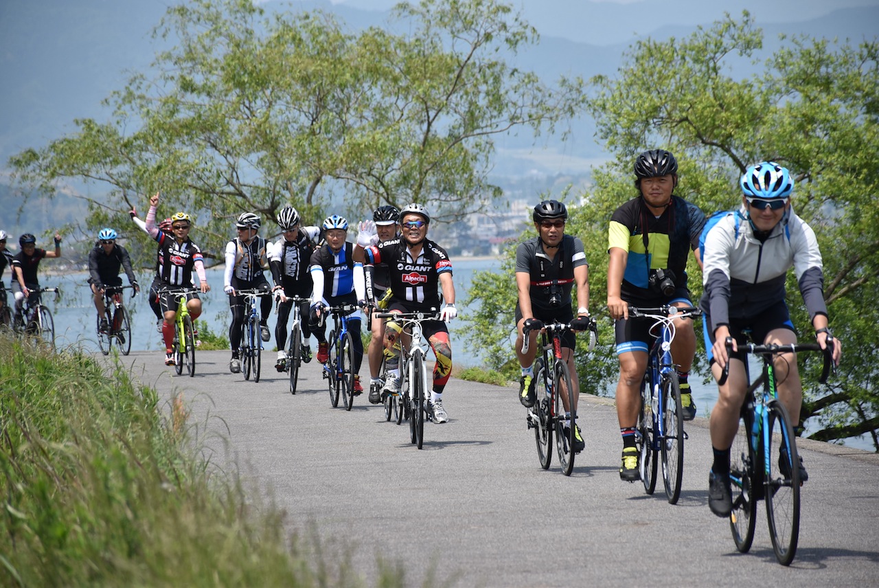 琵琶湖１周は１日で走破！？琵琶湖サイクリングに台湾からも呼び込みたい！