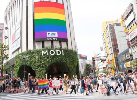 渋谷が日本のＬＧＢＴのメッカとなり、イベントには海外からも多くの人が来日！